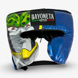 Bayoneta Professional Headgear with Cheeks - Exclusive Custom “Cell” Hand Painted  - Blue