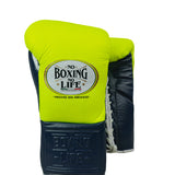 No Boxing No Life Guantes de Entrenamiento - Dorado Metálico/ Negro