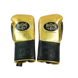 No Boxing No Life Training Gloves - Metallic Gold/ Black