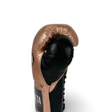 Bayoneta MX Horse Hair Fight Gloves -  Metallic Rose Gold/ Black