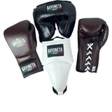 Full Sparring Set - Dark Brown/ Black/ White