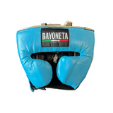 Bayoneta Professional Headgear with Cheeks - Sky Blue/ Rose Gold