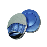 No Boxing No Life Precision Mitts - Silver/ Metallic Blue