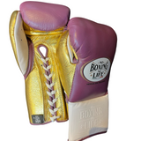 No Boxing No Life Guantes de Entrenamiento - Dorado Metálico/ Negro