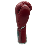 Bayoneta Premium MX - Guantes de Pelo de Caballo - Rojo/ Blanco