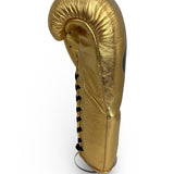 No Boxing No Life Fight Gloves  - Metallic Gold