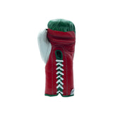 Bayoneta Premium PuLat Horse Hair Gloves - Green/ White/ Red