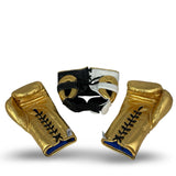Sparring Set - Metallic Gold/ White/ Black