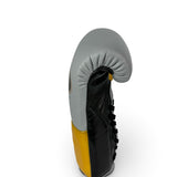 No Boxing No Life Training Gloves - Light Gray/ Caramel Gold/ Black