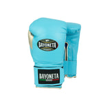 Bayoneta Premium Multilayer Horse Hair Gloves - Sky Blue/ Rose Gold