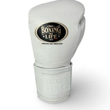 No Boxing No Life Training Gloves - Full White