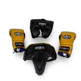 Full Sparring Set - Caramel Gold/ Black