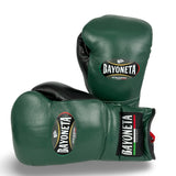 Bayoneta Premium Multilayer Horse Hair Gloves - Pine Green/ Black