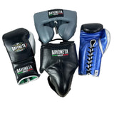 Full Sparring Set - Black/ Metallic Royal Blue/ Silver/ Gray
