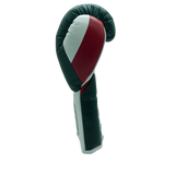 Bayoneta Premium MX - Guantes de Pelo de Caballo - Verde Pino/ Blanco/ Rojo