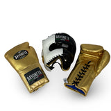 Sparring Set - Metallic Gold/ White/ Black