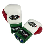 Bayoneta PuLat Gloves - MX Colors (White/ Green/ Red)