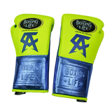 No Boxing No Life Training Gloves - Canelo Edition - Neon Yellow/ Metallic Blue