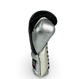 Bayoneta Premium Multilayer Horse Hair Gloves - Black/ Metallic Silver/ Pearl White