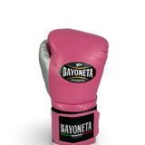 Bayoneta Premium PuLat Horse Hair Gloves - Pink/ Black/ Silver/ White
