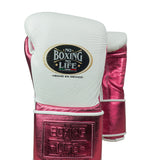 No Boxing No Life Guantes de Entrenamiento - Negro/ Verde Metalico