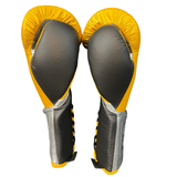 No Boxing No Life Training Gloves - Caramel Gold/ Silver/ Black