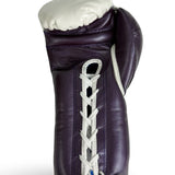 Bayoneta Premium PuLat Horse Hair Gloves - White/ Purple
