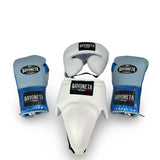 Full Sparring Set - Icy Blue/ Metallic Blue/ White