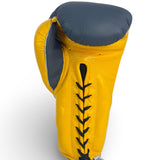 Bayoneta Premium Multilayer Horse Hair Gloves - Gray/ Yellow