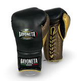 Bayoneta Premium Multilayer Horse Hair Gloves - Black/ Metallic Gold/ Metallic Cedar Brown