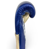 No Boxing No Life Training Gloves - Royal Blue/ White/ Metallic Rose Gold