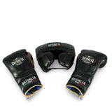 Sparring Set - Black/ Metallic Gold/ Metallic Cedar Brown