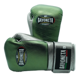 Bayoneta Premium PuLat Horse Hair Gloves - Metallic Algae/ Metallic Onyx