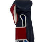 Bayoneta MX Latex Gloves - Blue Indigo/ Red