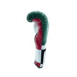 Bayoneta Premium PuLat Horse Hair Gloves - Green/ White/ Red