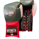 Bayoneta Premium MX - Guantes de Entrenamiento de Látex - Verde Oliva/ Rojo/ Negro/ Blanco