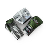 Sparring Set - Metallic Algae/ Metallic Onyx/ White/ Metallic Silver