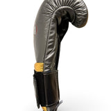 Bayoneta Premium PuLat Horse Hair Gloves - Grey Oxford/ Metallic Gold/ Black