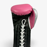 Bayoneta Premium PuLat Horse Hair Gloves - Pink/ Black/ Silver/ White