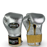 Bayoneta Premium Multilayer Horse Hair Gloves - Metalic Silver/ Metalic Gold