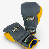 Bayoneta Premium Multilayer Horse Hair Gloves - Gray/ Yellow