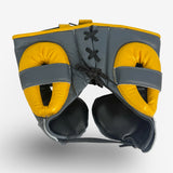 Bayoneta Professional Headgear with Cheeks - Gray/ Yellow