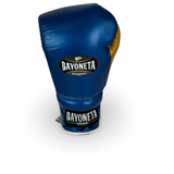 Bayoneta MX Latex Gloves - Electric Blue/ Caramel Gold