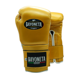 Bayoneta Premium Multilayer Horse Hair Gloves - Caramel Gold/ White