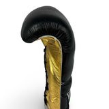Bayoneta Premium Multilayer Horse Hair Gloves - Black/ Metallic Gold