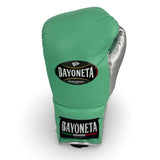 Bayoneta Premium Multicapa HH - Verde Menta/ Plateado Metálico