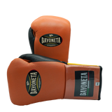 Bayoneta Premium PuLat Horse Hair Gloves - Orange/ Black/ Yellow