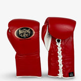 No Boxing No Life Training Gloves - Red/ White
