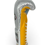Bayoneta Premium PuLat Horse Hair Gloves - Metallic Silver/ Yellow/ Icy Blue