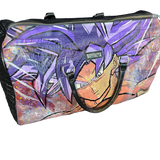 Bayoneta Sports Bag - Exclusive Custom "Goku Super Saiyan Ultra Instinct"  Hand Painted - Black